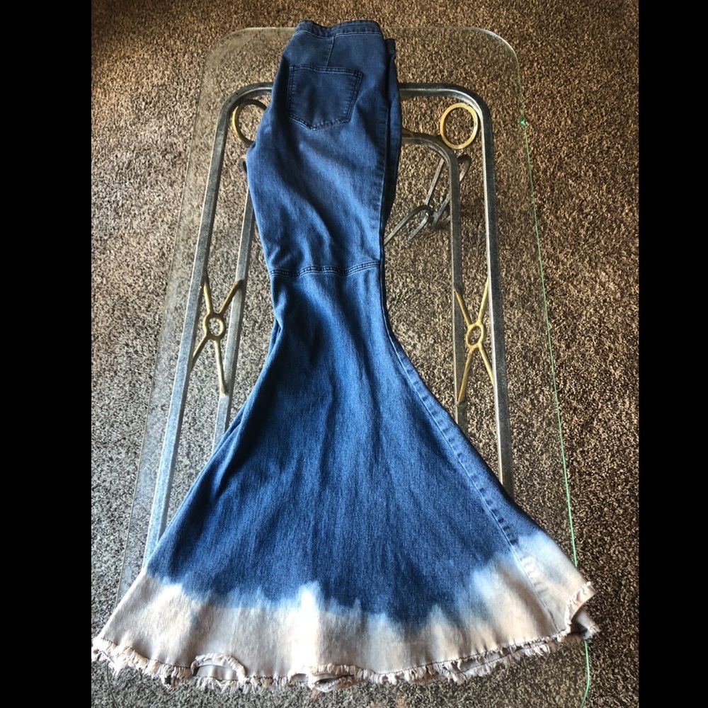 Vintage Elephant Leg Bell Bottoms